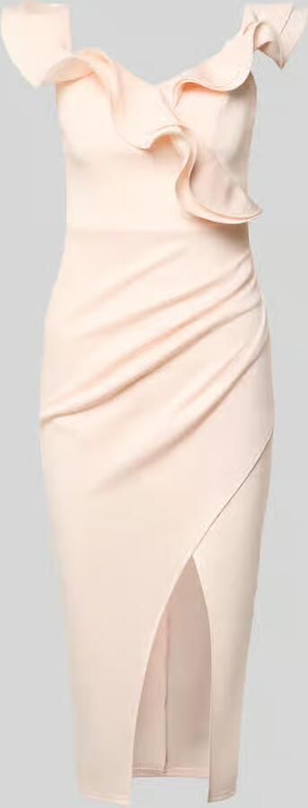 Lipsy slim fit midi-jurk met loopsplit - Foto 2