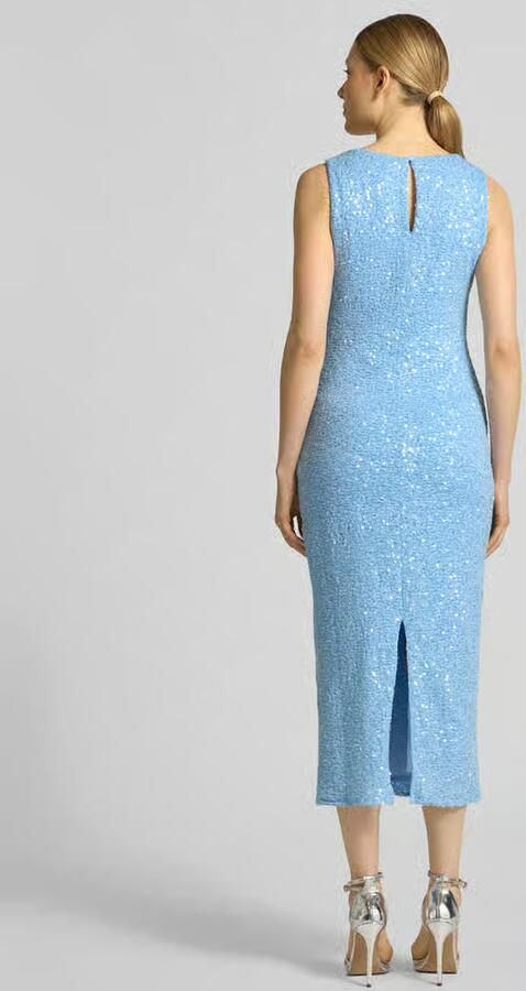 Little Mistress midi-jurk met pailletten - Foto 2