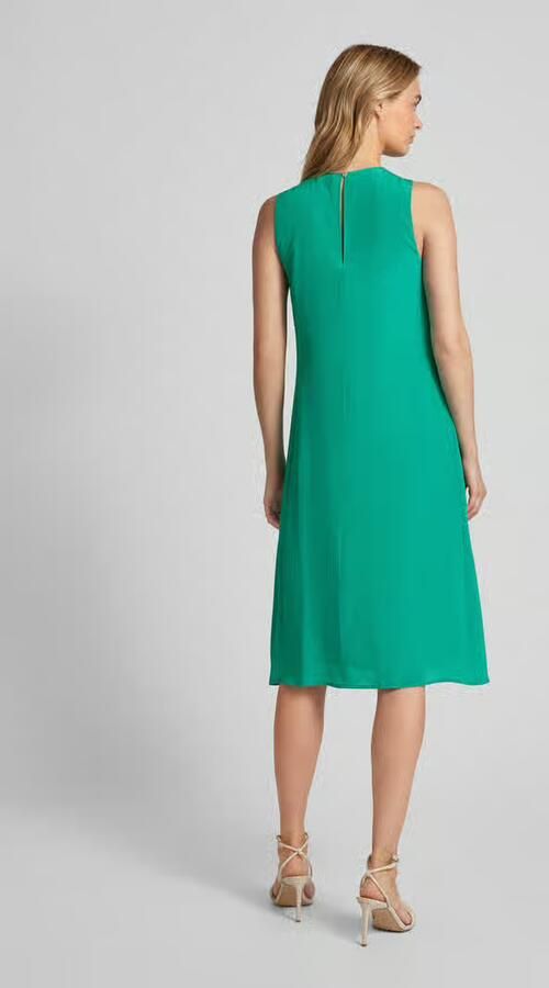 LIU JO BLACK Cocktailjurk van viscose in effen design - Foto 3