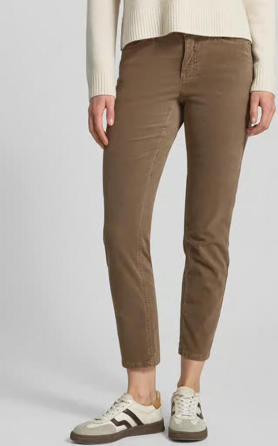 CAMBIO Corduroy broek in verkorte pasvorm model 'PIPER CROPPED' - Foto 2