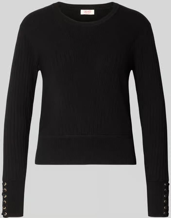 Liu Jo Sport Gebreide pullover van viscosemix model 'MAGLIA'