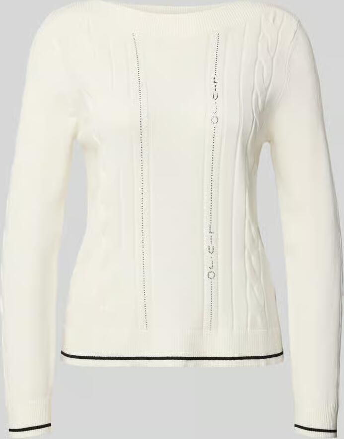 Liu Jo Sport Regular fit pullover van viscosemix