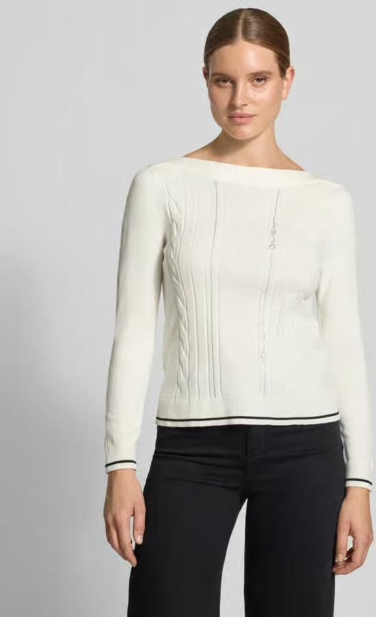 Liu Jo Sport Regular fit pullover van viscosemix - Foto 3