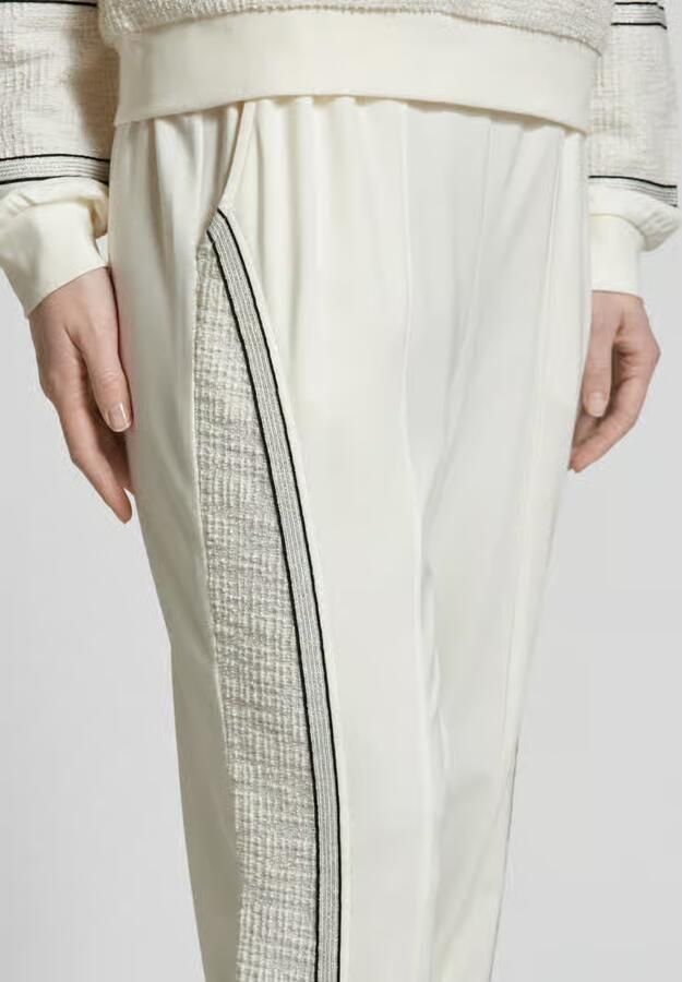 LIU JO SPORT Regular fit sweatpants met galonstrepen