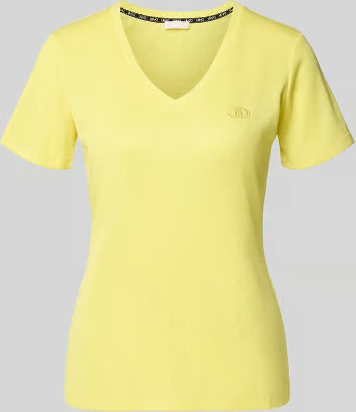 LIU JO SPORT Regular Fit T-shirt van viscosemix - Foto 2