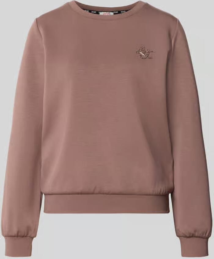 Liu Jo Sport relaxed fit sweatshirt van viscosemix model 'Felpa'
