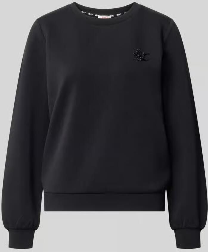 Liu Jo Sport relaxed fit sweatshirt van viscosemix model 'Felpa' - Foto 2