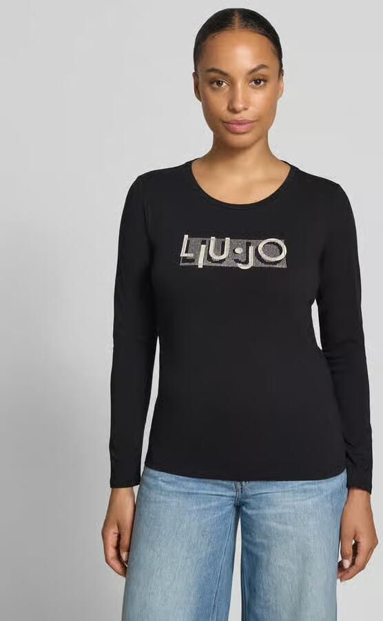 Liu Jo T-Shirt Lange Mouw BASIC T-SHIRT TF6248 JS003 - Foto 2