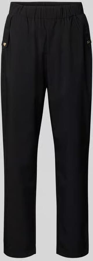 Liu Jo Sport Straight fit stoffen broek met viscose - Foto 2
