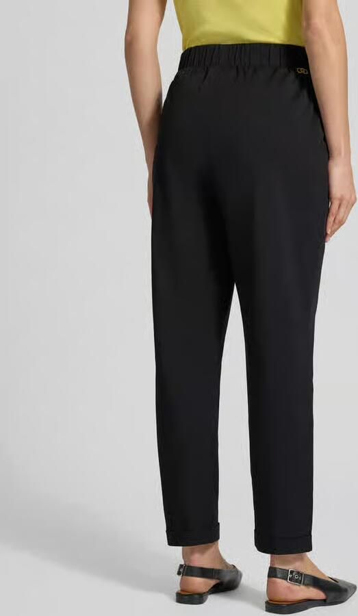 Liu Jo Sport Straight fit stoffen broek met viscose - Foto 3