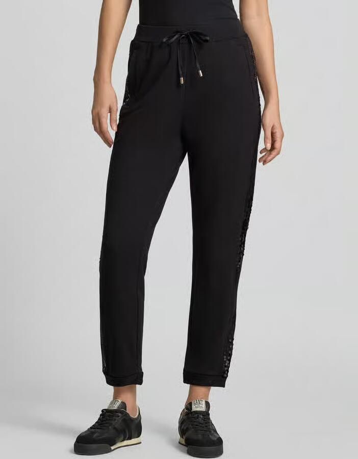 Liu Jo Sport Sweatpants van mix van viscose en elastaan met pailletten - Foto 2