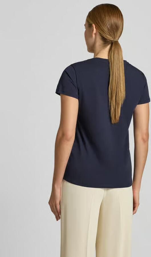 Liu Jo Sport T-shirt met ronde hals en met strass-steentjes