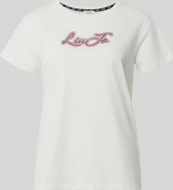 Liu Jo Sport T-shirt met strass-steentjes - Foto 2