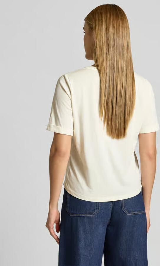 Liu Jo Sport T-shirt met strasssteentjes en V-hals - Foto 3