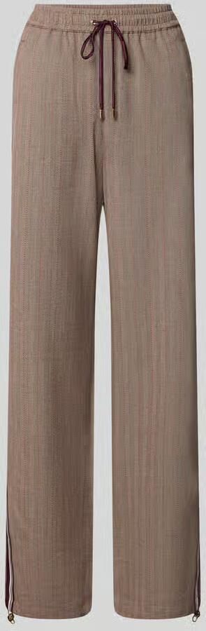 Liu Jo Sport wide fit broek met viscose