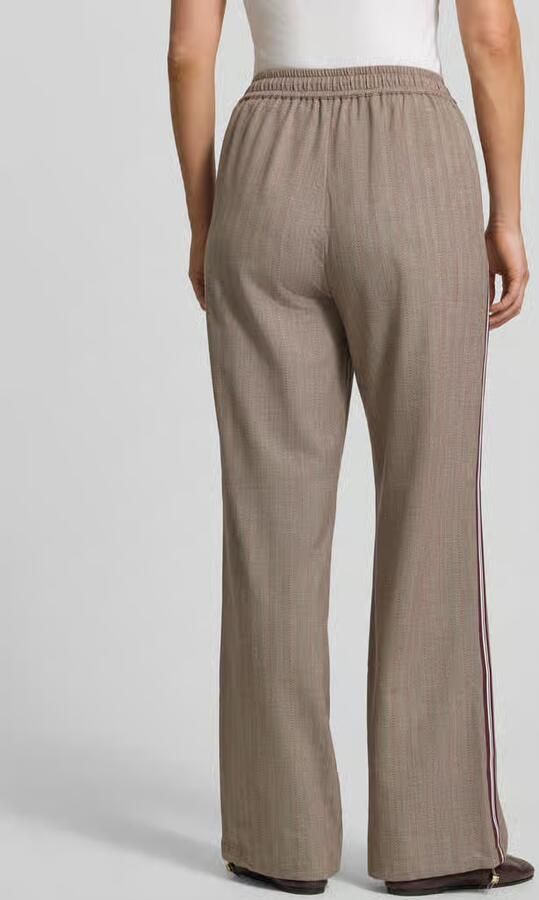 Liu Jo Sport wide fit broek met viscose - Foto 3