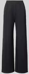 Liu Jo Sport Wide fit broek van viscosemix met elastische band