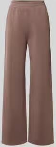 Liu Jo Sport Wide fit broek van viscosemix met elastische band