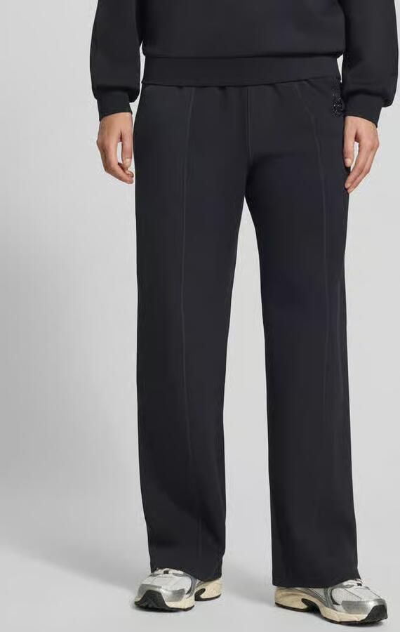 Liu Jo Sport Wide fit broek van viscosemix met elastische band - Foto 2