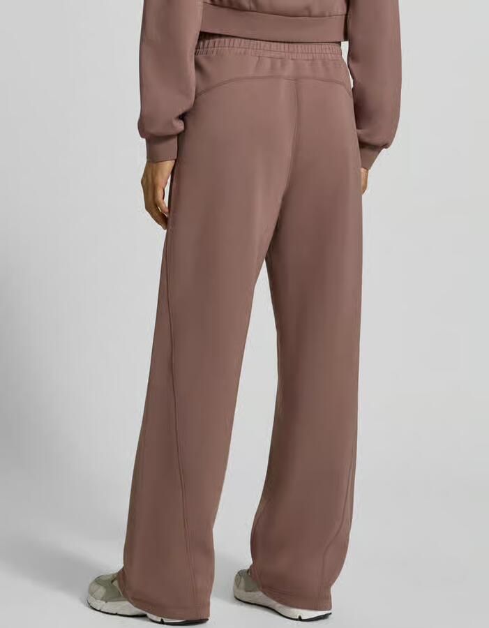 Liu Jo Sport Wide fit broek van viscosemix met elastische band - Foto 2