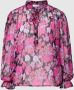 Liu Jo White Blouseshirt met all-over motief - Thumbnail 1