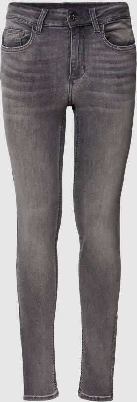 Liu Jo White Jeans met labeldetail model 'DIVINE'