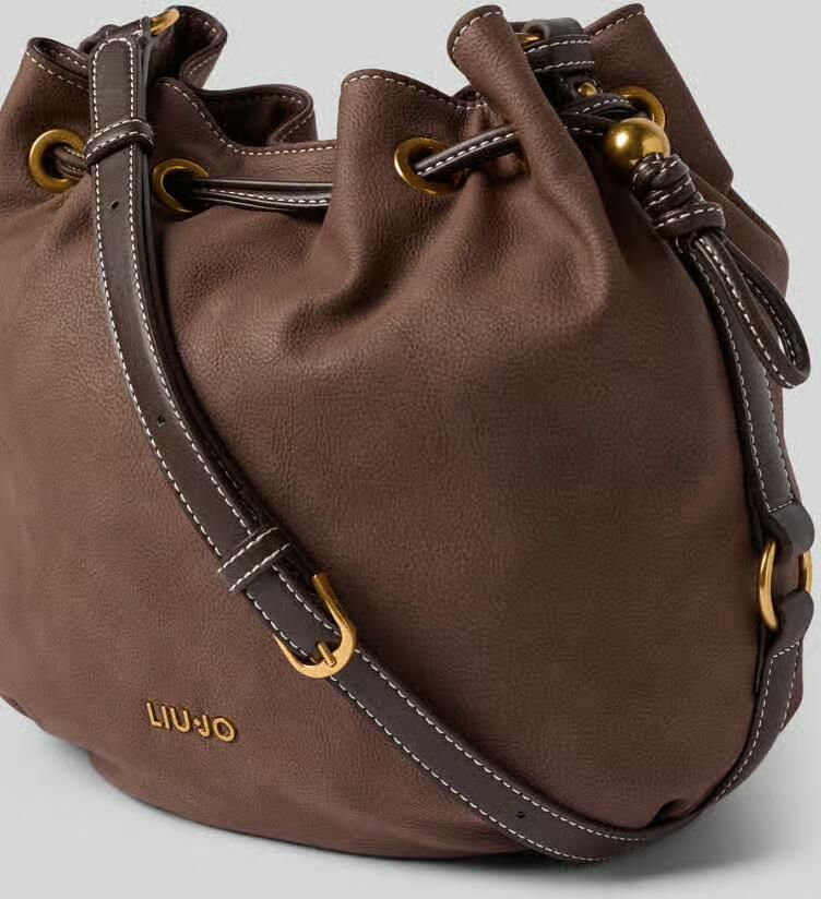 Liu Jo White Bucket met logo-applicatie model 'Ginesa'