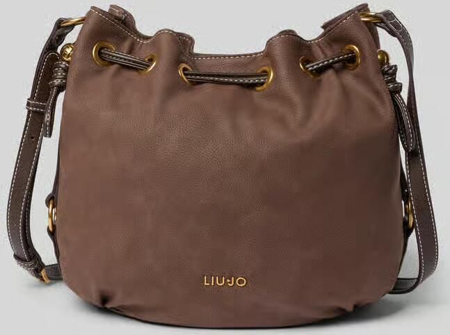 Liu Jo White Bucket met logo-applicatie model 'Ginesa' - Foto 2