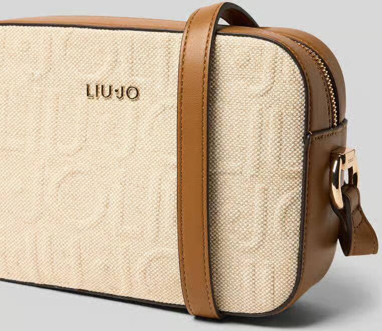 Liu Jo White Cameratas van Mix van katoen en linnen Model 'Manhattan'