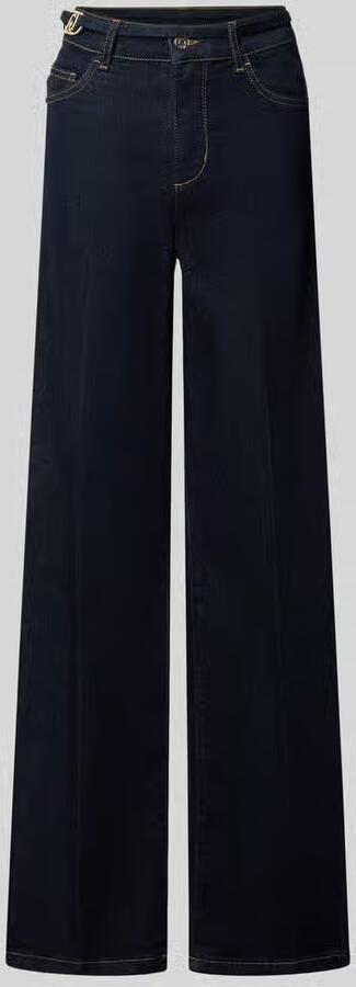 Liu Jo White flared fit jeans van katoenmix - Foto 2