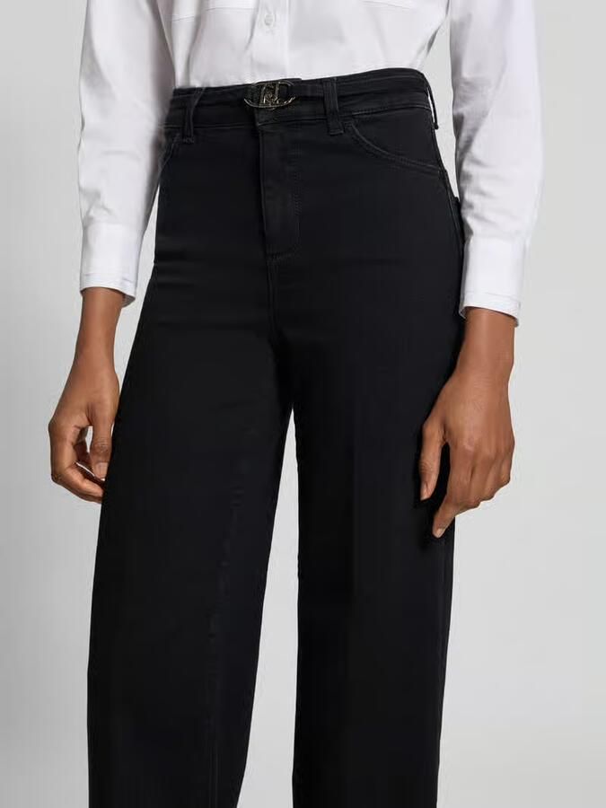 Liu Jo White flared fit jeans van katoenmix - Foto 2