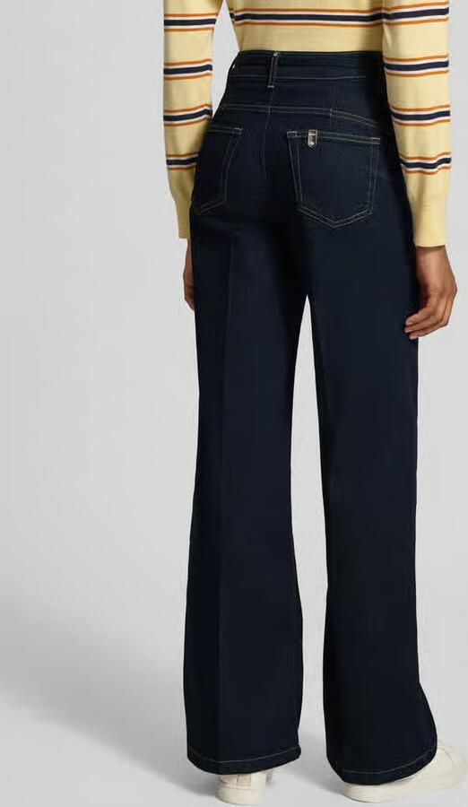 Liu Jo White flared fit jeans van katoenmix - Foto 3