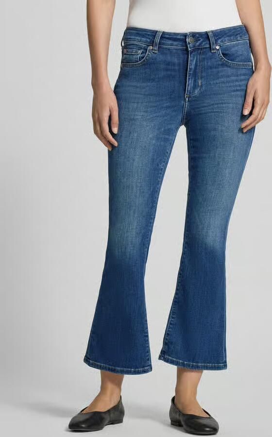 Liu Jo White flared fit jeans van katoenmix model 'Authentic' - Foto 2