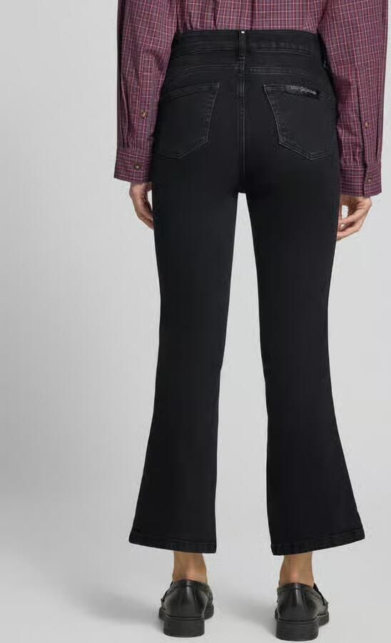 Liu Jo White flared fit jeans van katoenmix model 'Princess'