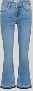 Liu Jo White Flared Jeans met 5-pocketmodel Model 'Fly'