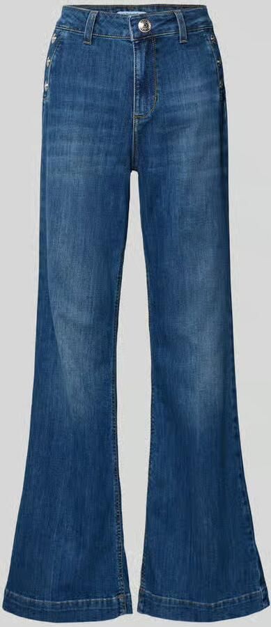 Liu Jo White Flared Jeans met knopen - Foto 2