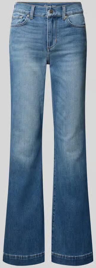 Liu Jo White flared jeans met steekzakken