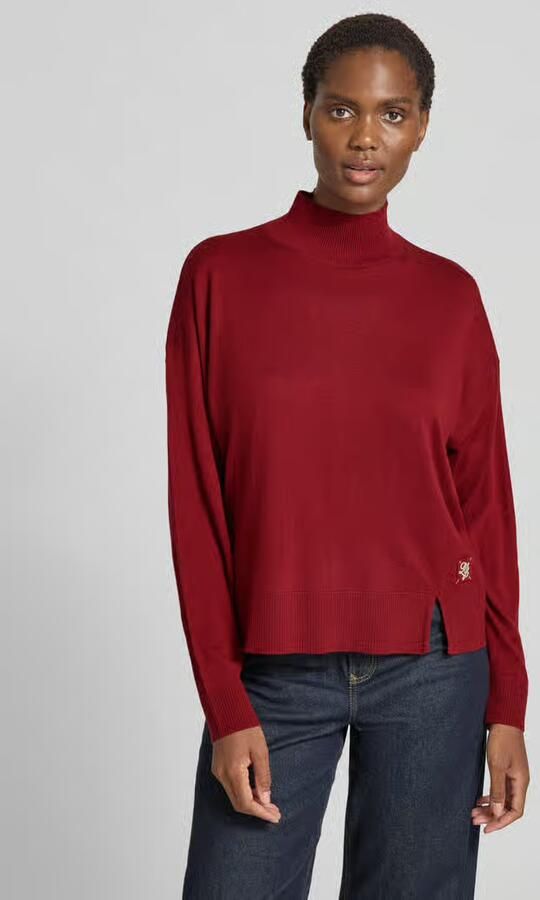 Liu Jo White Gebreide pullover van een mix van wol en viscose - Foto 2