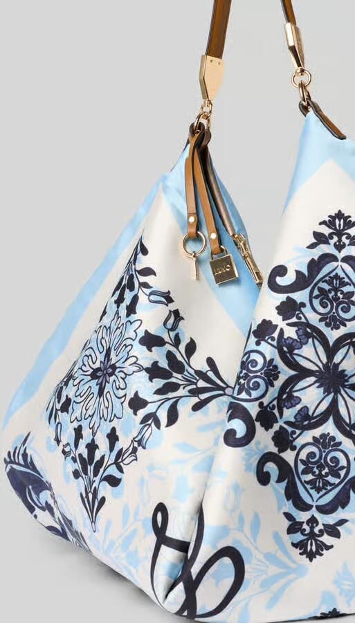 Liu Jo White Handtas met draaghengsel model 'FOULARD'