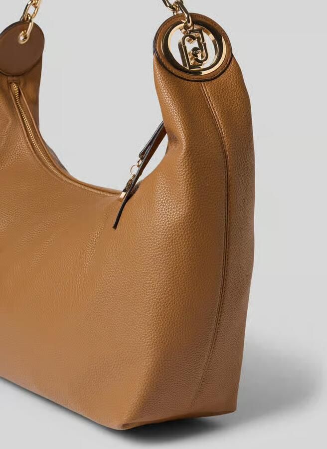 Liu Jo White Handtas met labelapplicatie en schouderriem