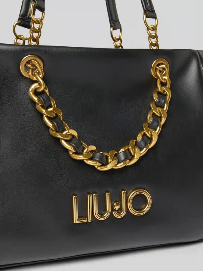 Liu Jo White Handtas met labelapplicatie