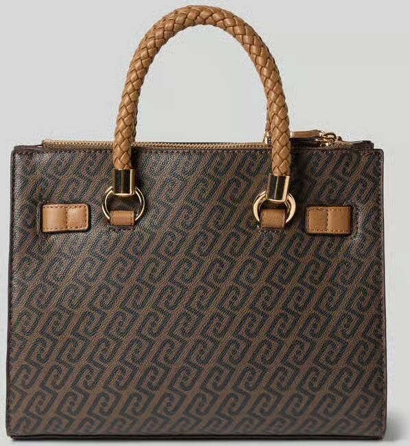 Liu Jo White Handtas met labelapplicatie in all-over look - Foto 3