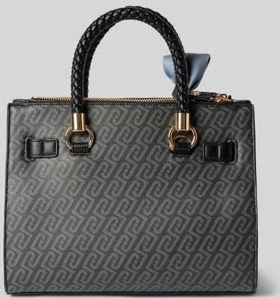 Liu Jo White Handtas met labelapplicatie in all-over look - Foto 7
