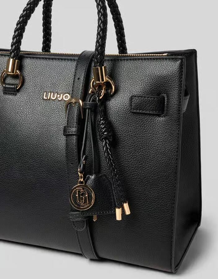 Liu Jo White Handtas met labelapplicatie model 'MANHATTAN' - Foto 4