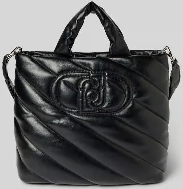 Liu Jo White Handtas met labelstitching model 'FELCE ESC'