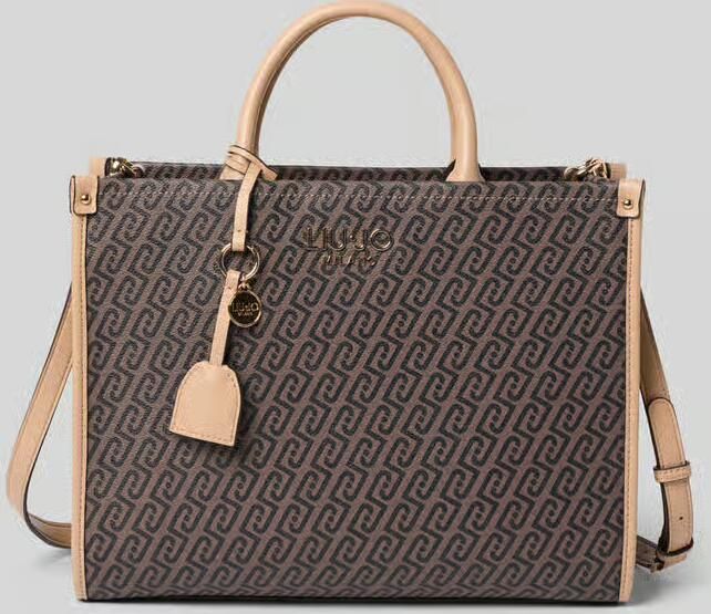 Liu Jo White Handtas met logo-applicatie in leerlook - Foto 2