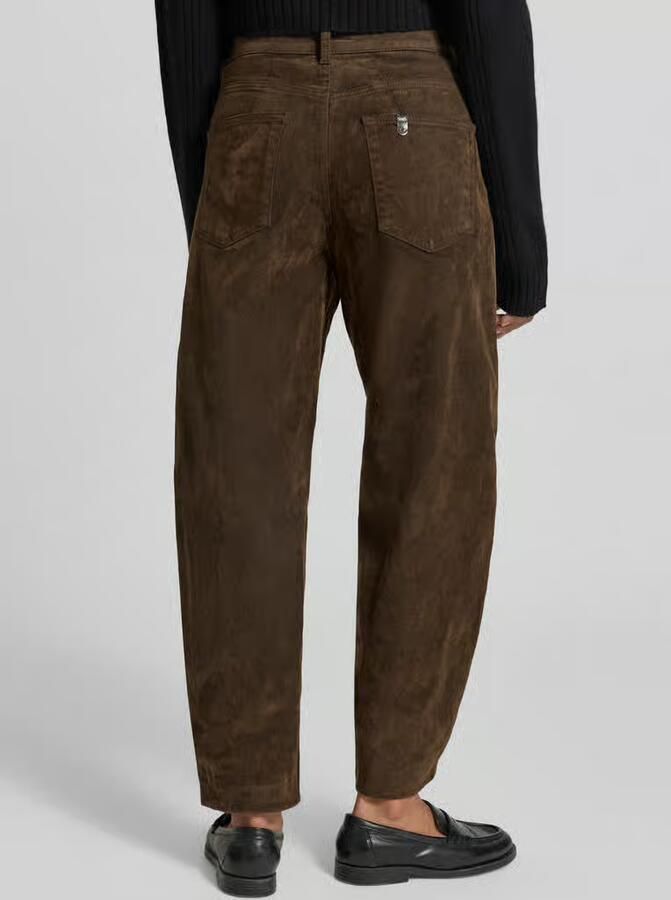 Liu Jo White High waist barrel fit broek met steekzakken - Foto 2