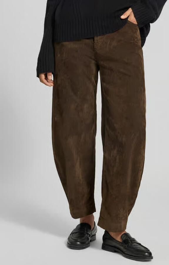 Liu Jo White High waist barrel fit broek met steekzakken - Foto 3