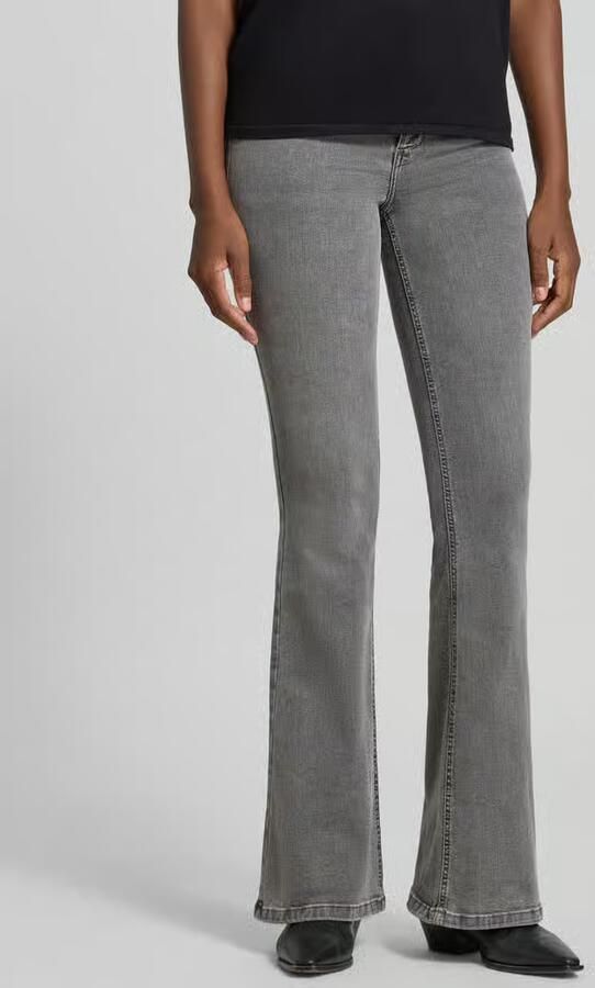 Liu Jo White High waist jeans met achterzakken model 'UP BEAT' - Foto 3