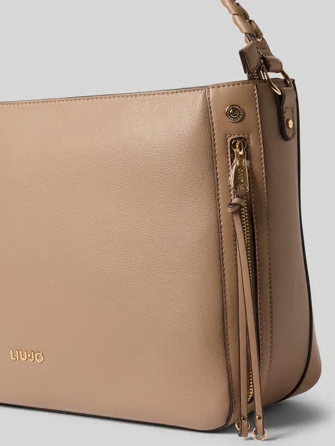 Liu Jo White Hobo tas met labeldetail model 'GIHEN'